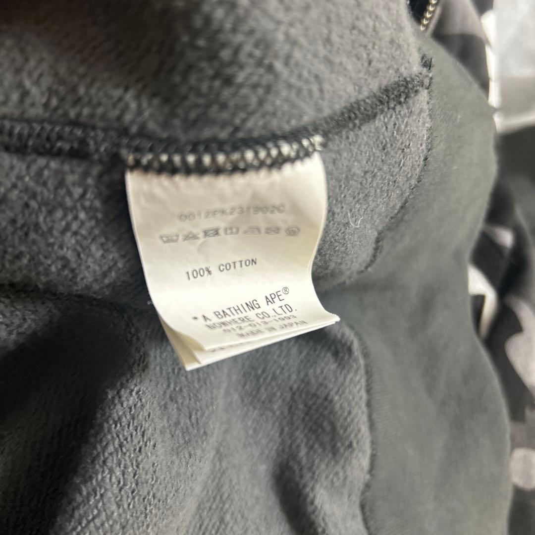 トップス COLOR CAMO SHARK FULL ZIP HOODIE