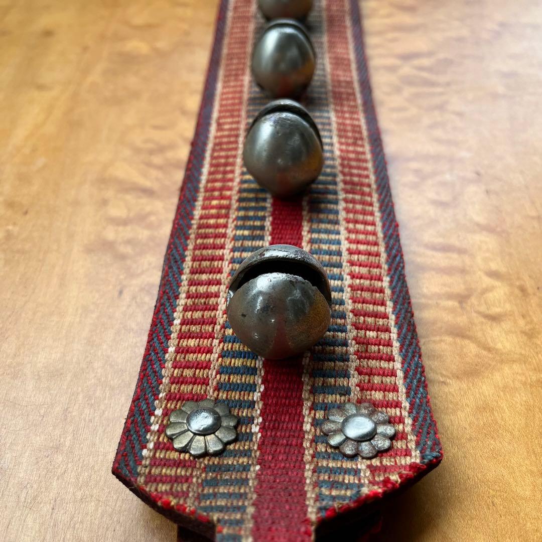 伝統工芸古民具 】馬鈴 （ドーナッツ型鈴×1・鈴×5） 約