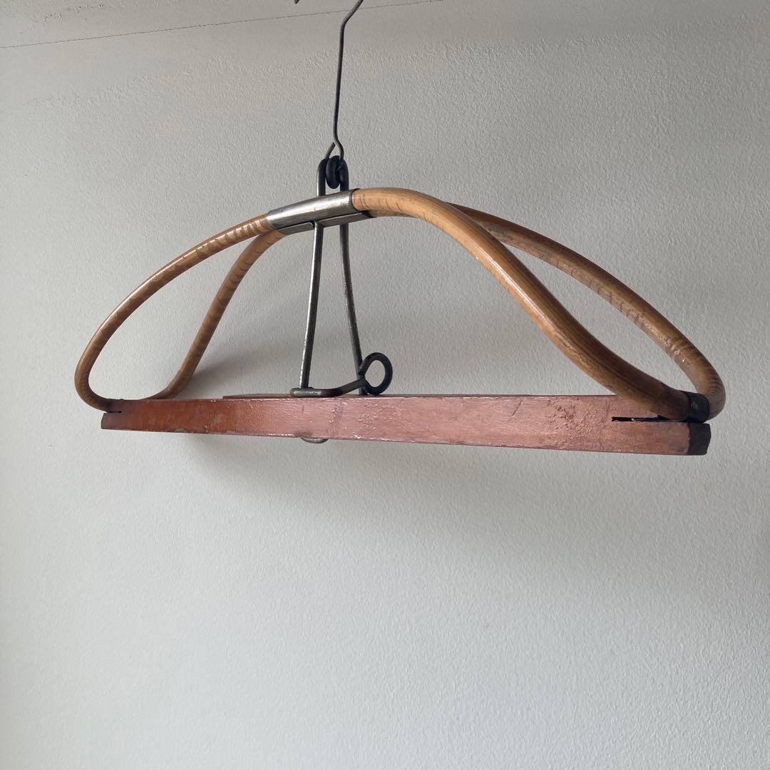 ビンテージバンブーハンガー着物大正時代 レトロ 1940年代 雑貨