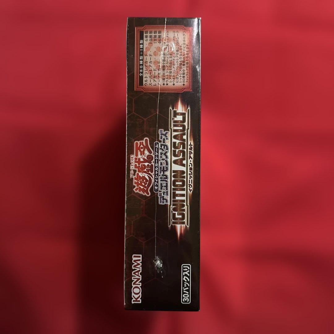 遊戯王　イグニッションアサルト　1BOX 日版　シュリンク付き