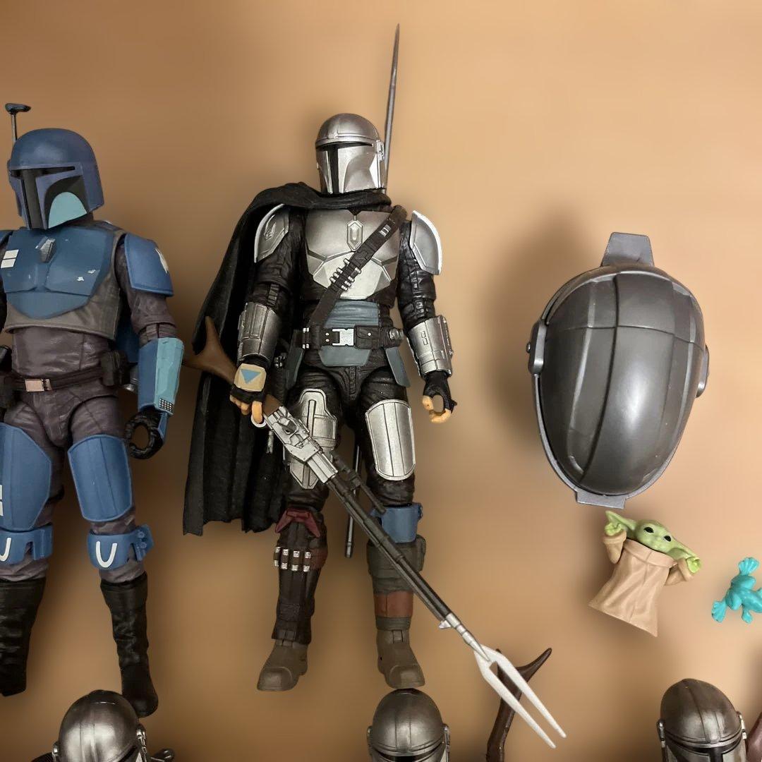 スターウォーズ　ブラックシリーズ　マンダロリアン　まとめて