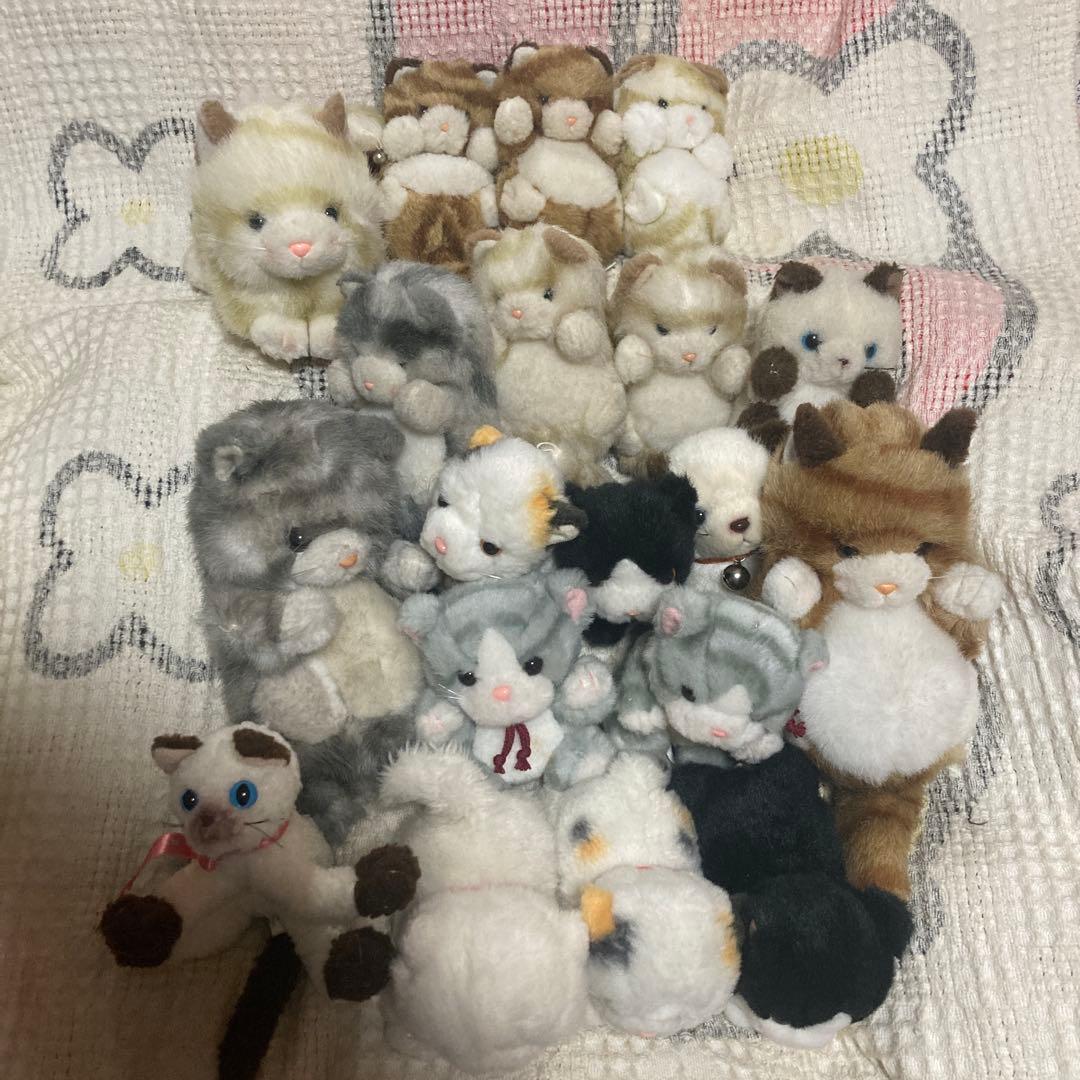 TAKENOKO joyful mates 猫　ぬいぐるみ＆マスコット　19こ