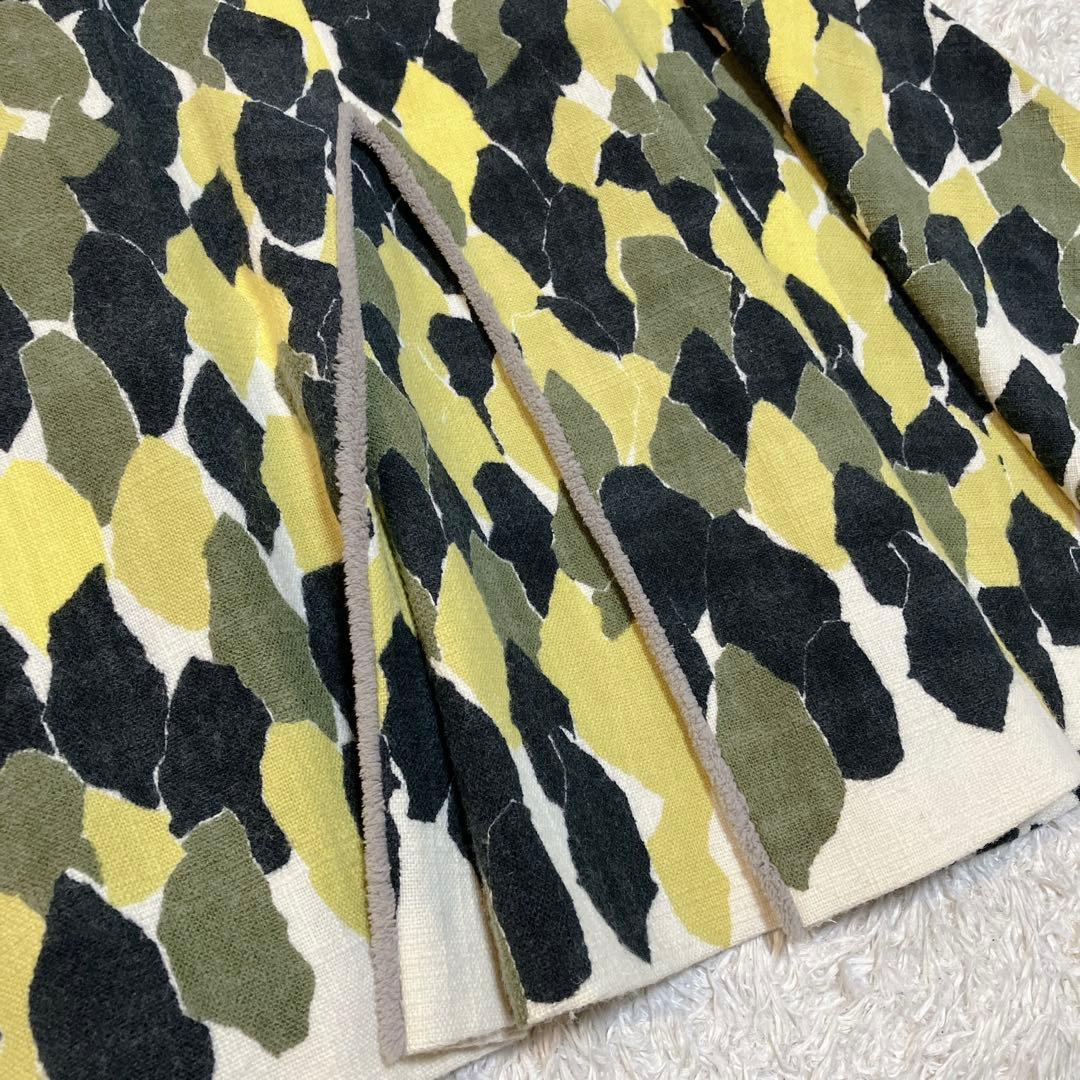 きりきりミナペルホネン trees ウール100% フレアスカート