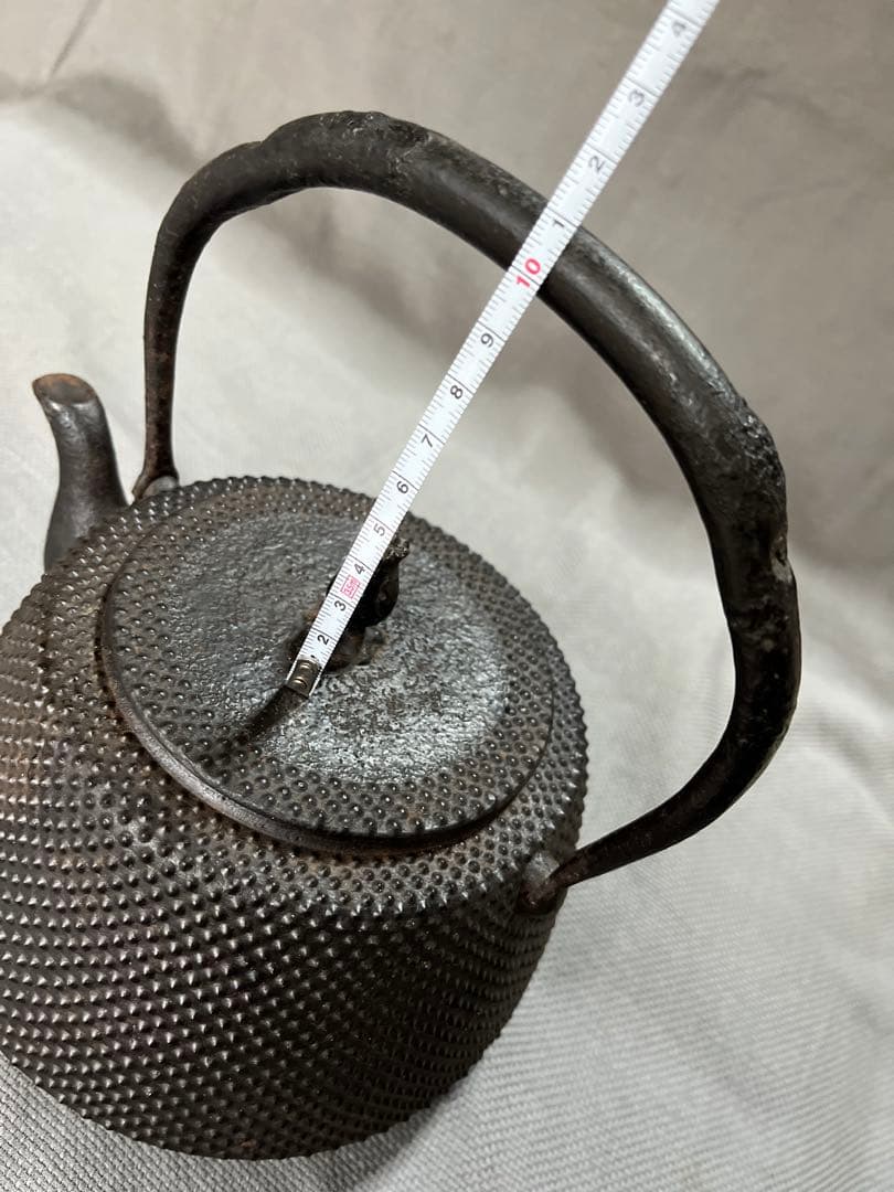 南部鉄器 鉄瓶 薫山工房 盛岡 USED 本物の南部鉄瓶を見極める 南部鉄