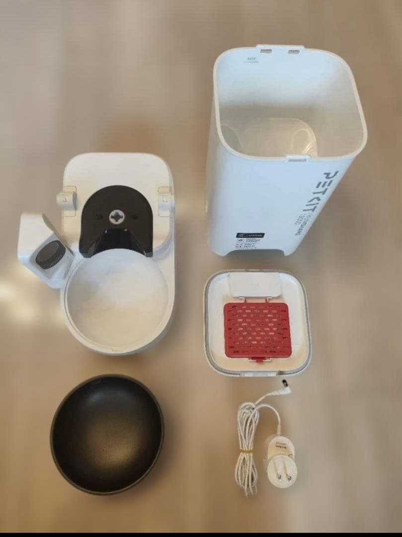 PETKIT P571YUMSHARE SOLOペット用給餌器カメラ付ホワイト AIカメラ