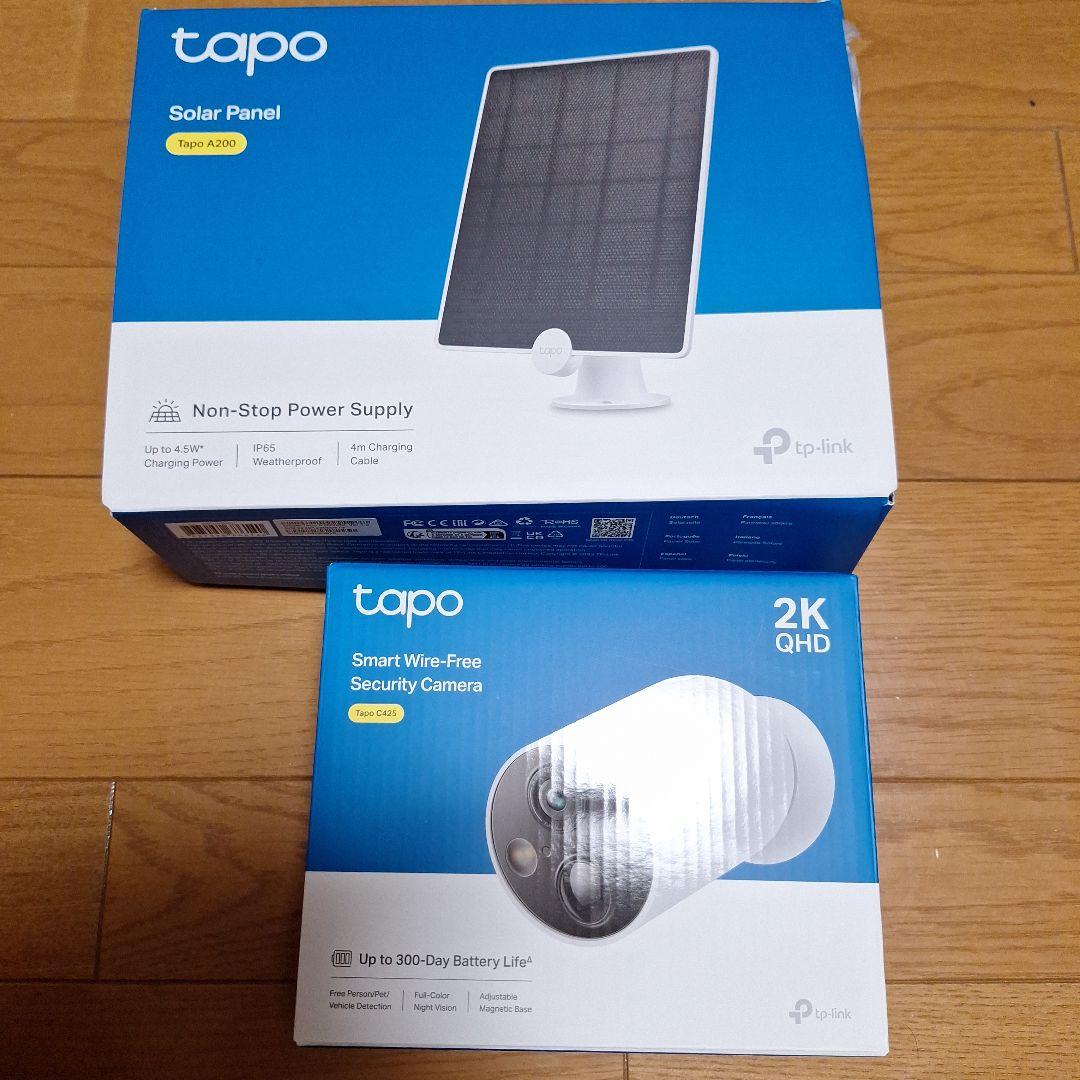 TP-Link Tapo C425 Tapo A200 防水防塵 防犯カメラ