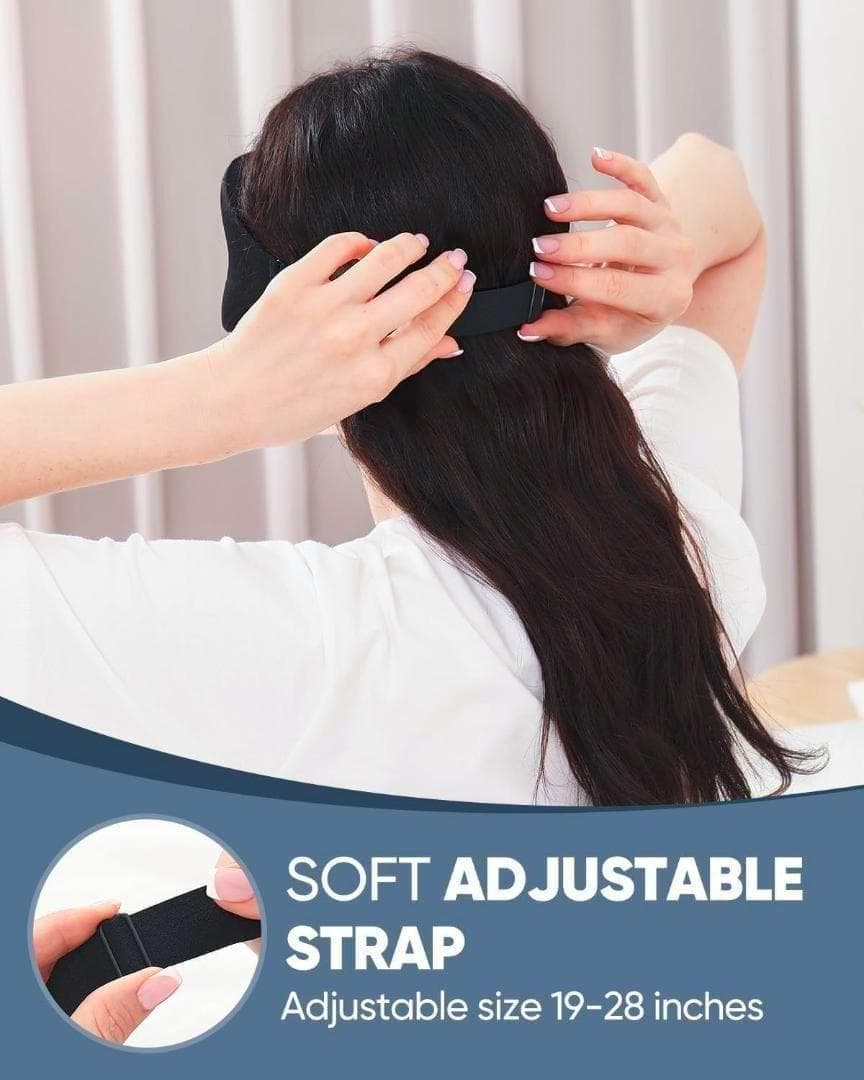 50個セット】アイマスク 個包装 大容量 アイピロー 睡眠 旅行 ブラック