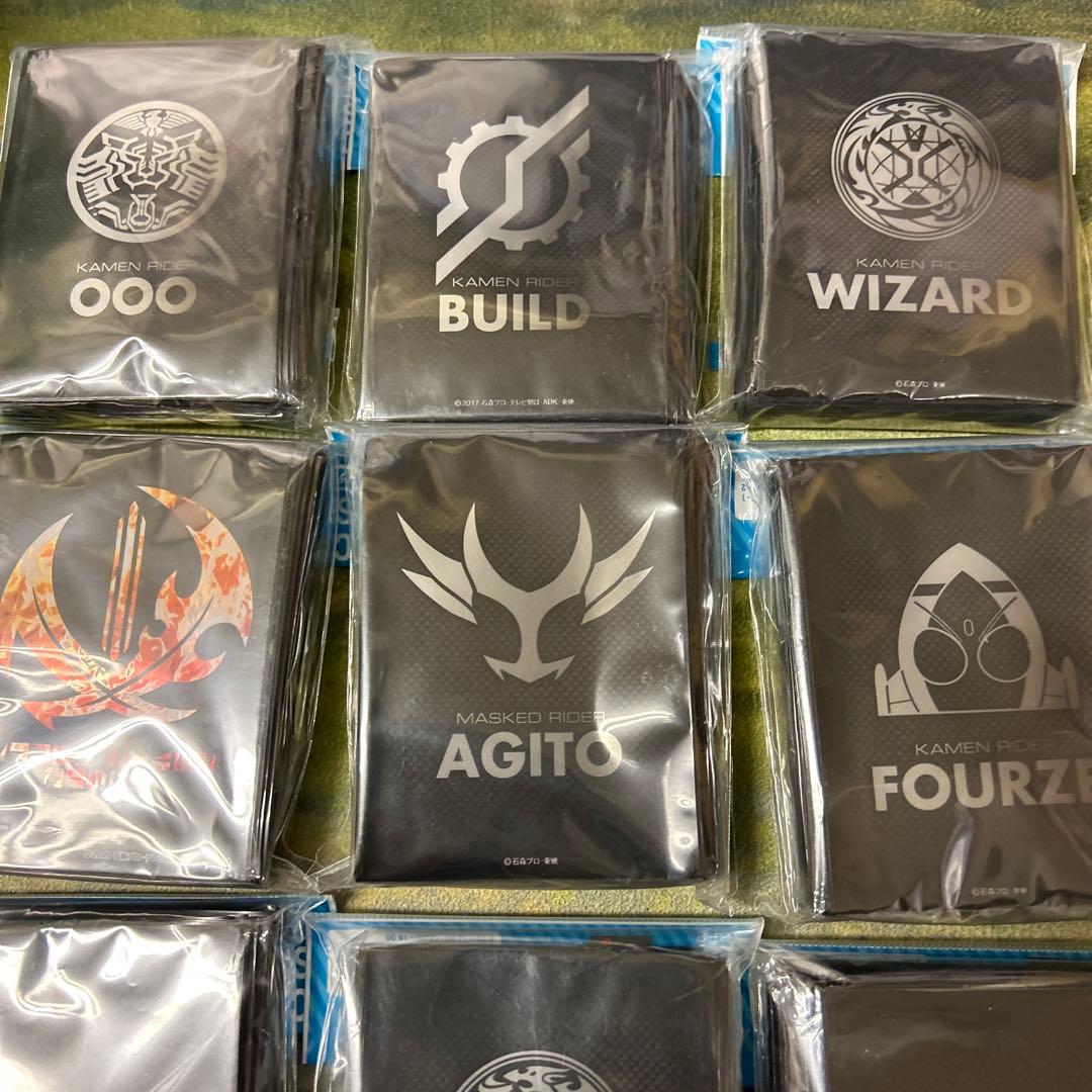 仮面ライダースリーブロゴ　新品未開封　9種セット