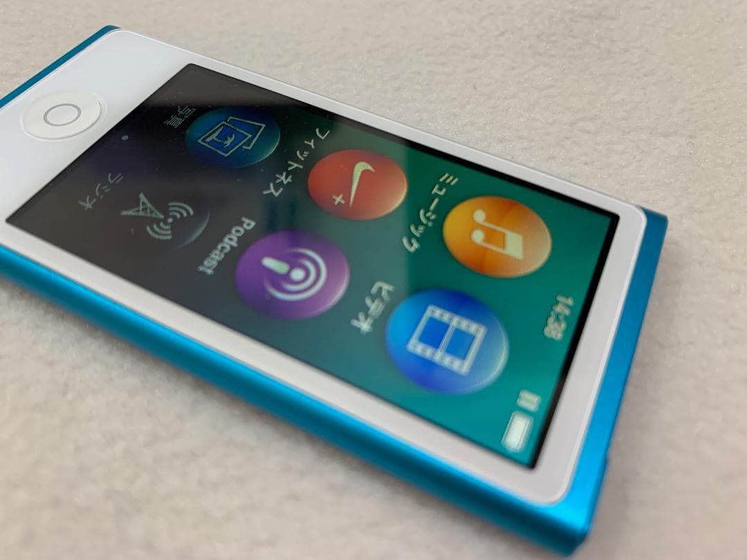 Apple iPod nano 第7世代 16GB ブルー nanoシリーズ最終モデル】 Apple