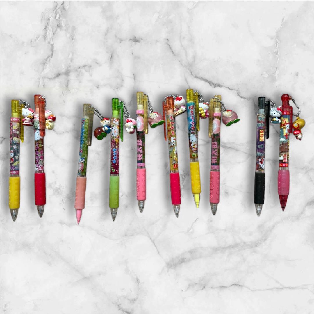 49本セット】ご当地限定 ハローキティ シャープペンシル コレクション