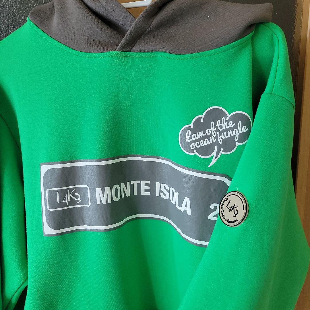 L4K3×muta】ライトボンディングパーカーMMJC-443308LK-GN