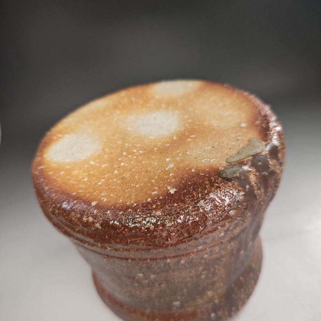 ウ231 水指『古来窯 上田光春』『信楽 水指 共箱』茶道具 美術品・