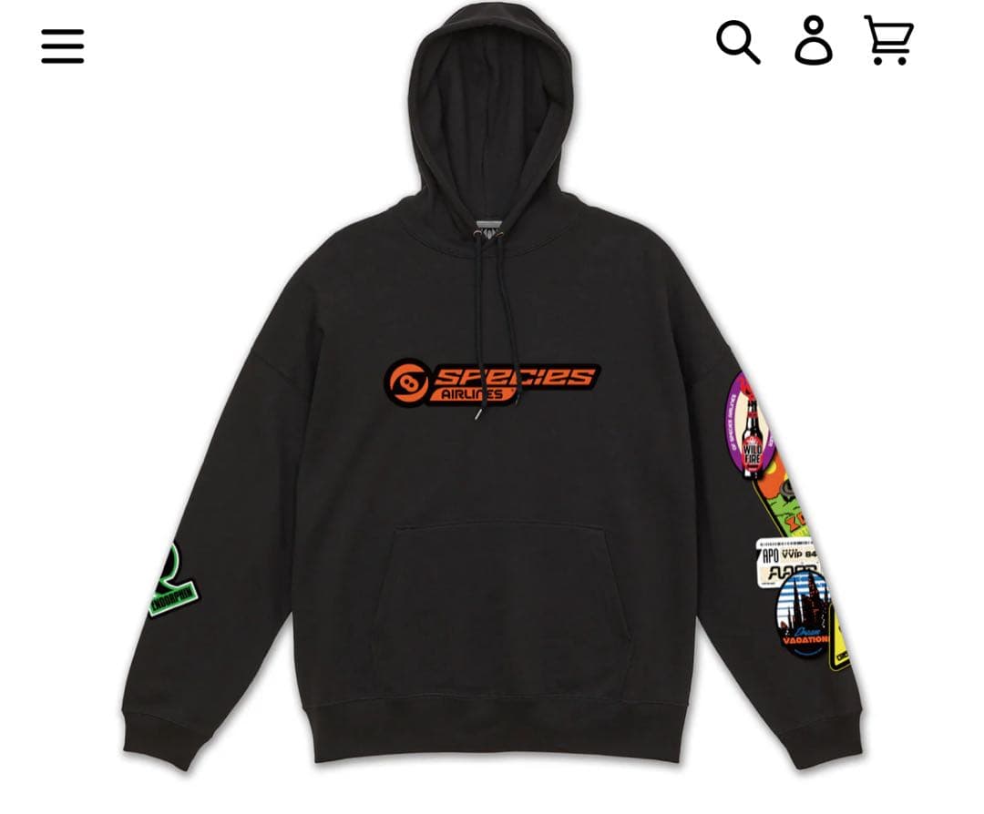 CROSSFAITH フーディ X-LARGE ブラック