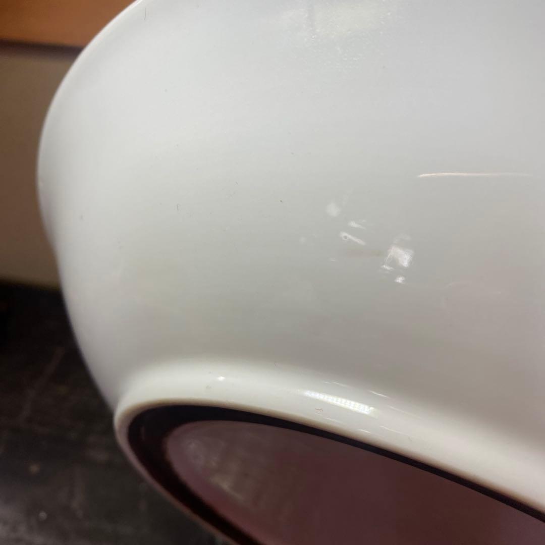 中国美術　古玩　粉彩草花文大皿