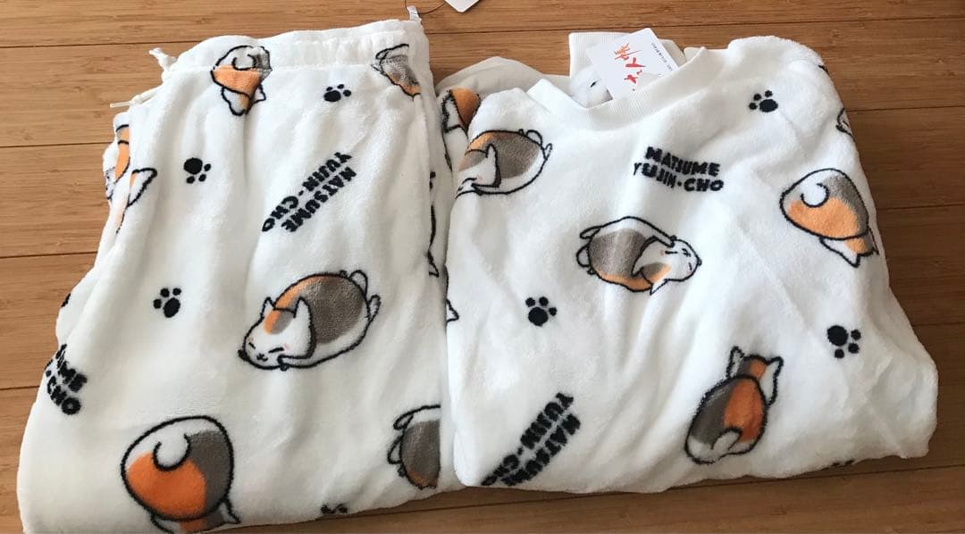 夏目友人帳 ドンキ ドンキホーテ 限定 ボア上下セット LLサイズ