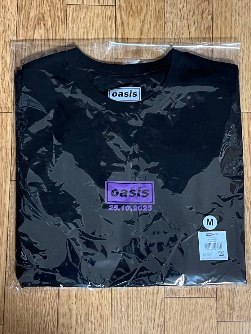 新品未使用 oasis オアシス Tシャツ サイズM 10/25 東京公演