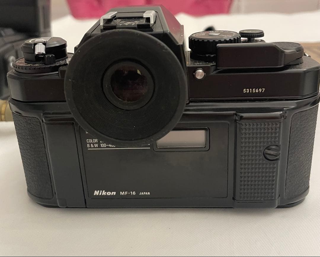 ➁美品 Nikon FA レンズ付き フィルムカメラ ケース付属品あり