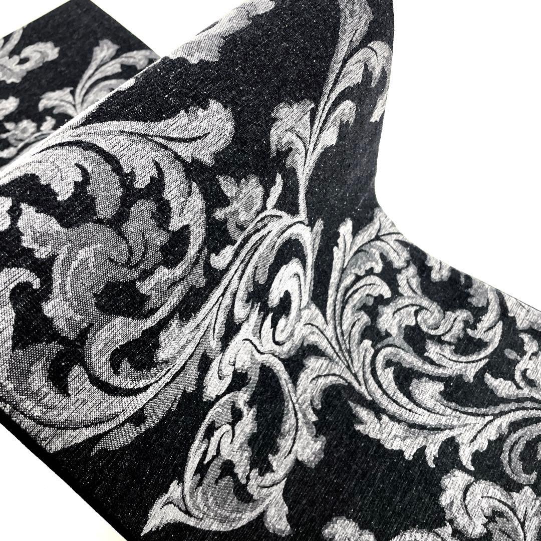 帯5064 ○高級 正絹 紬 六通 袋帯