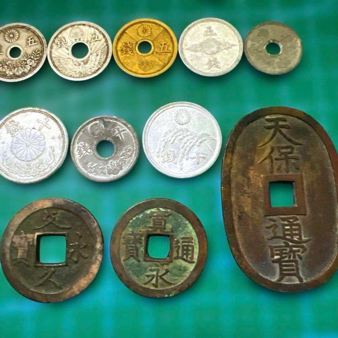 江戸・明治〜昭和初期 旧貨幣・古銭コレクションまとめ｜※現行通貨含ま