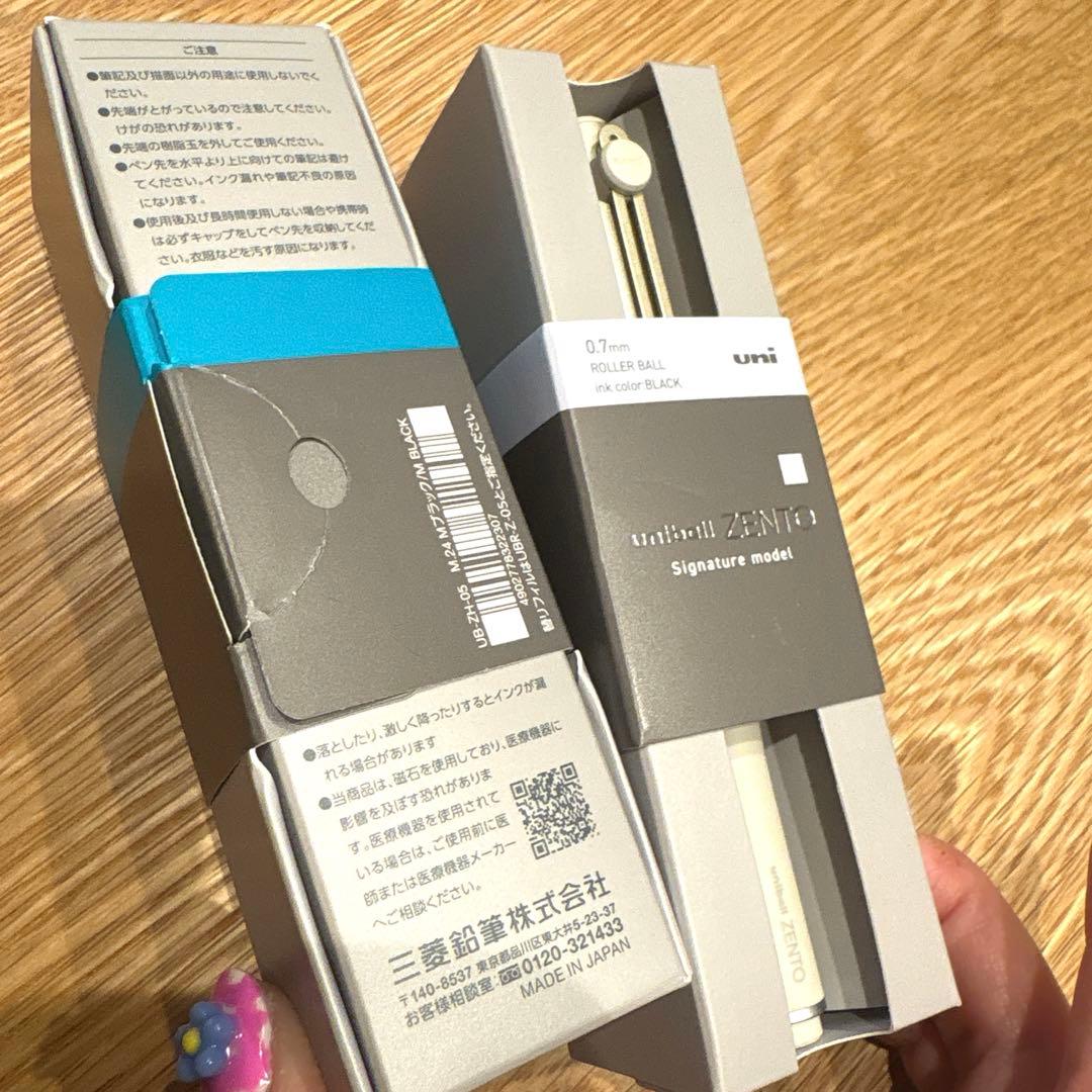 uniball ZENTO ユニボールゼント シグ二チャーモデル 2種セット