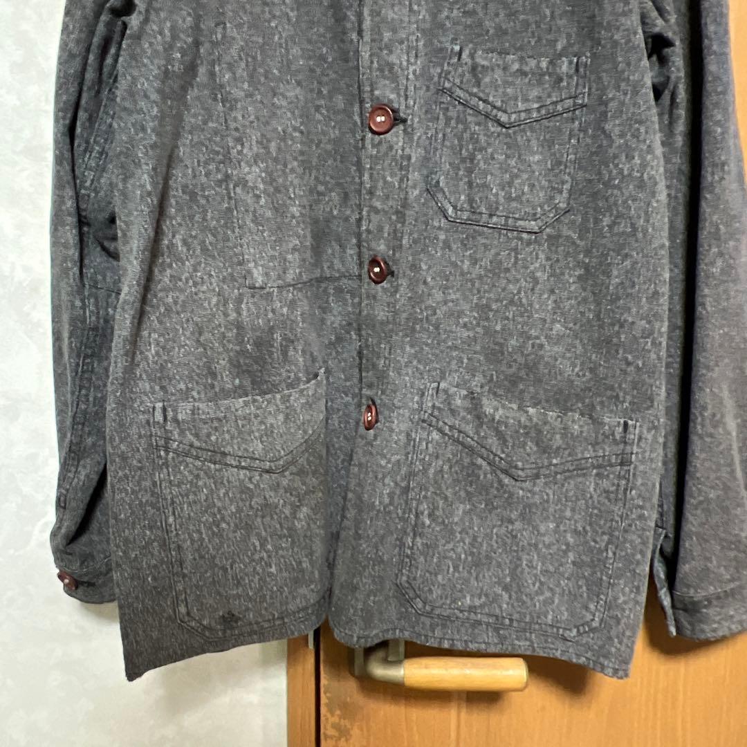 【希少】30s〜40s フレンチヴィンテージ シャンブレー　ワークジャケット