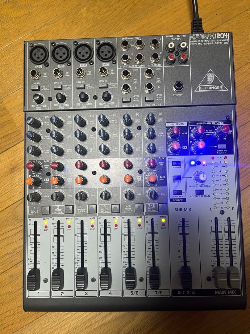 BEHRINGER XENYX 1204 アナログミキサー