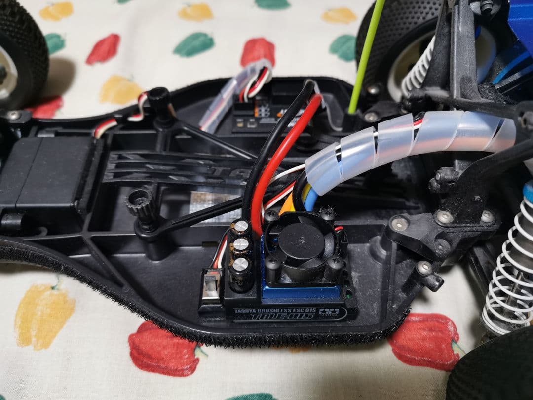 タミヤ TRF201 オプション スペアパーツ多数 ESCモーターサーボ付き