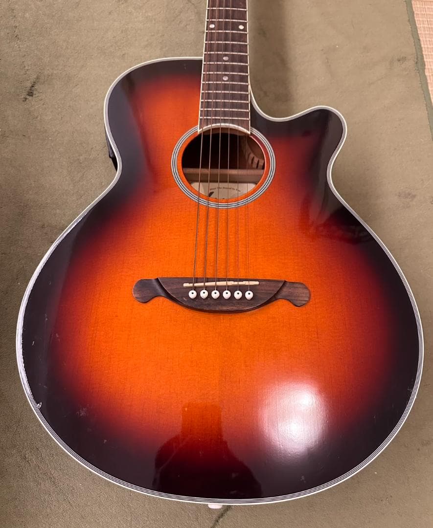 JAMES ジェームス JE40WB エレアコ ギター 音確認済 EQ付き美品！