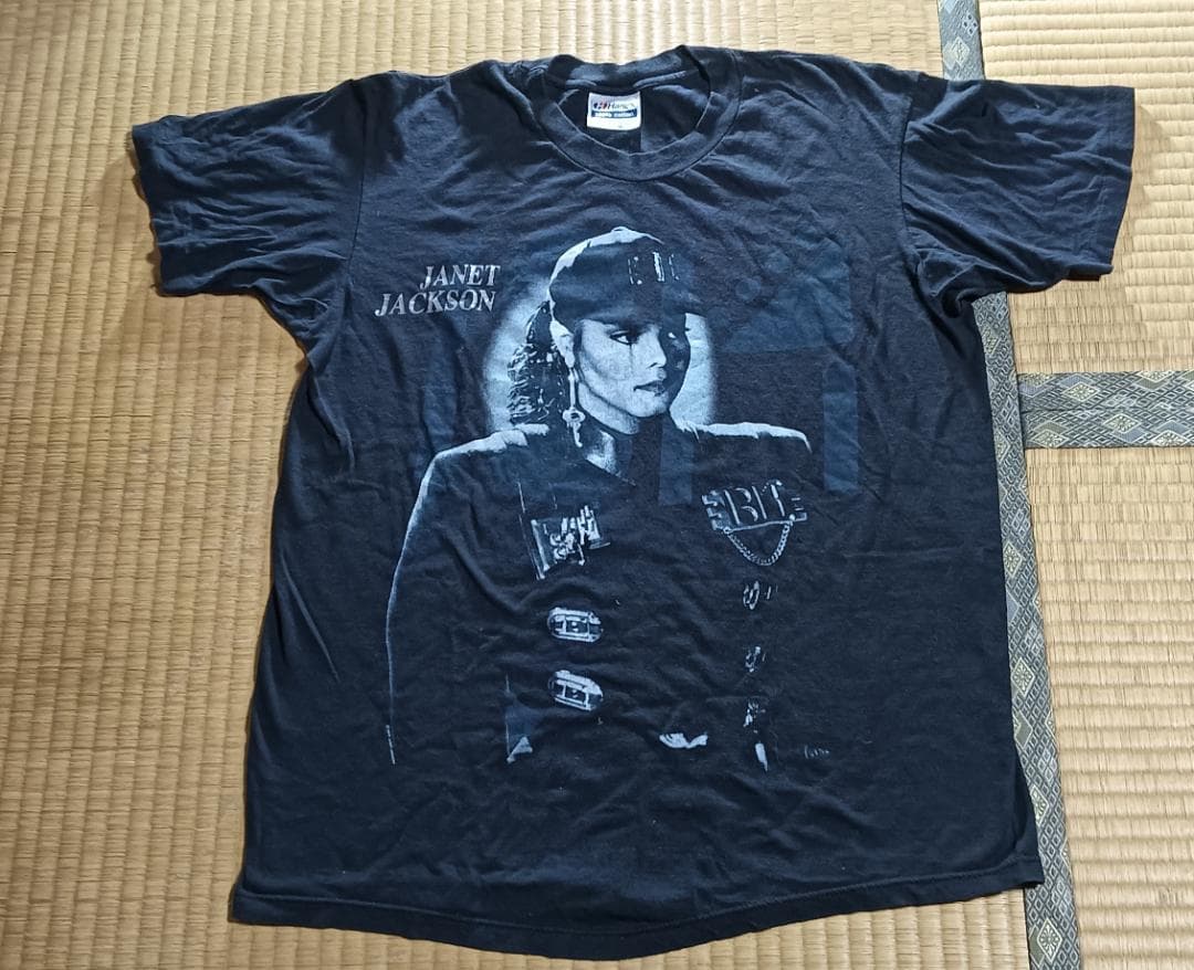 希少 ジャネットジャクソン 1999 ワールドツアー Tシャツ L 美品