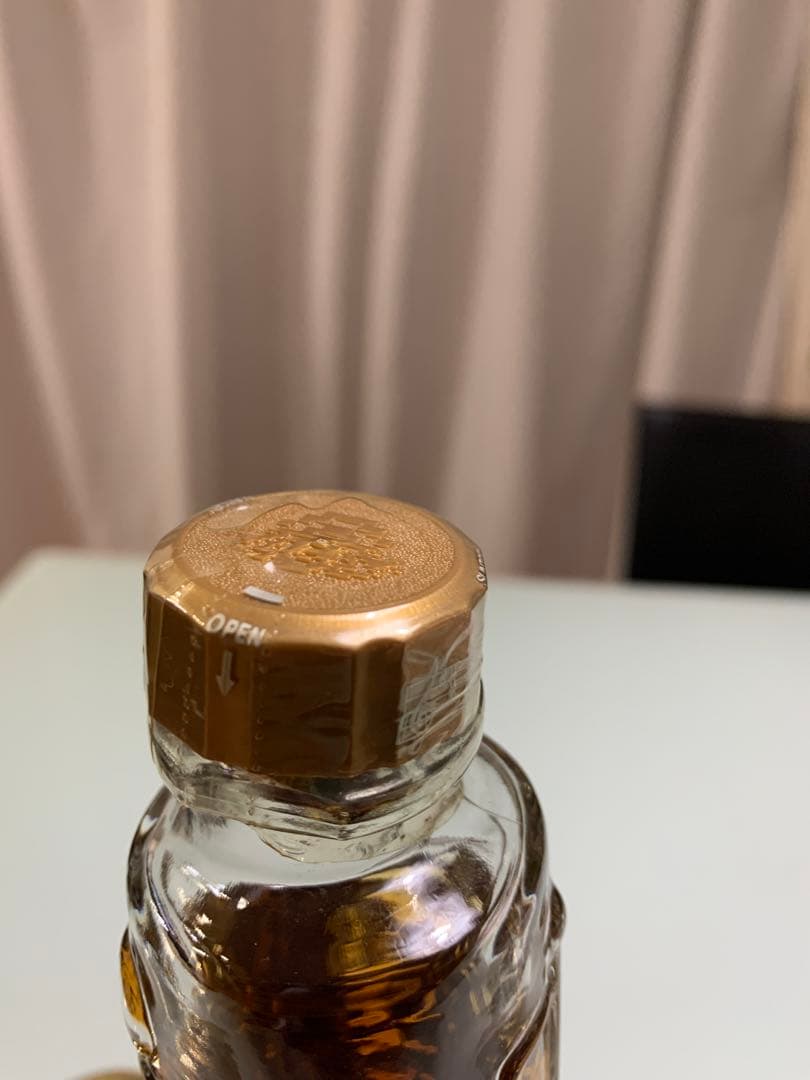 未開栓】山崎サントリーピュアモルトウイスキー サックス型ボトル