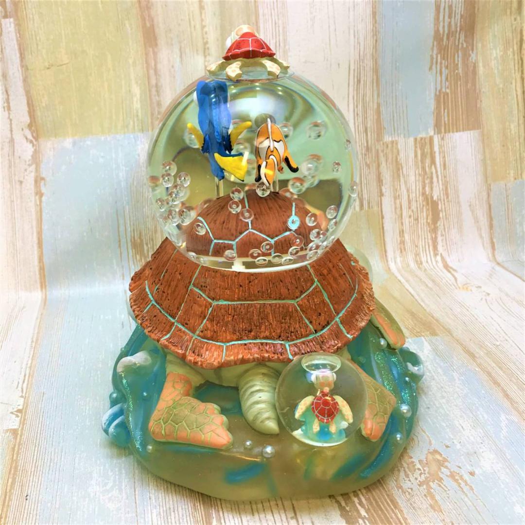 激激レア★ファインディング ニモ クラッシュ スノーグローブ スノードーム