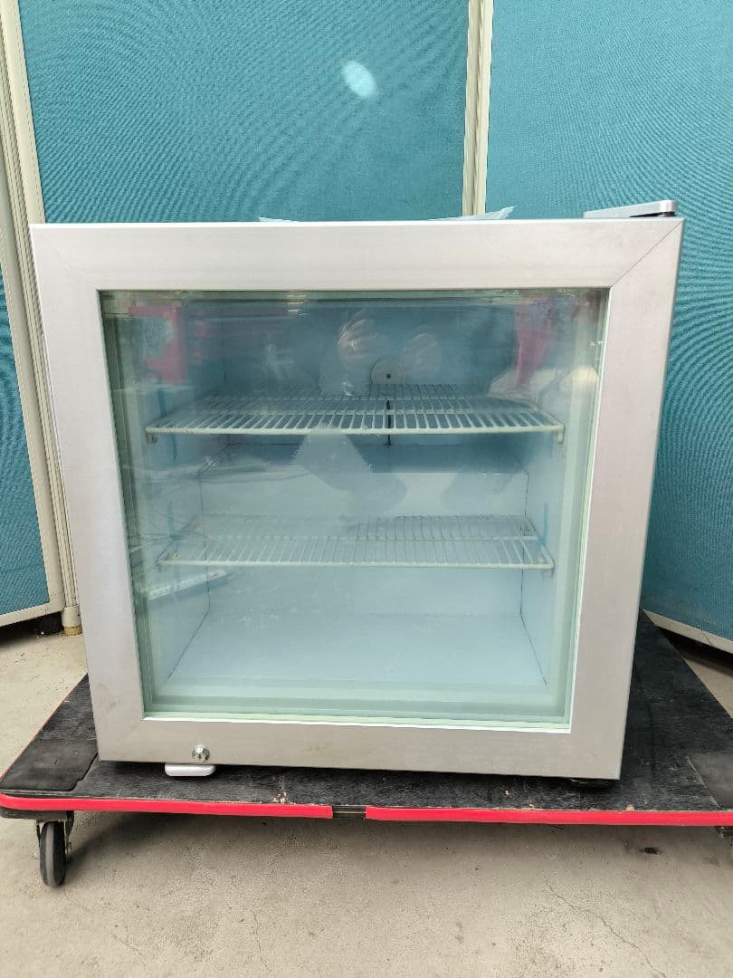 ディスプレイ冷凍庫 55L LEDライト ガラス扉 前開きフリーザー 　SD55