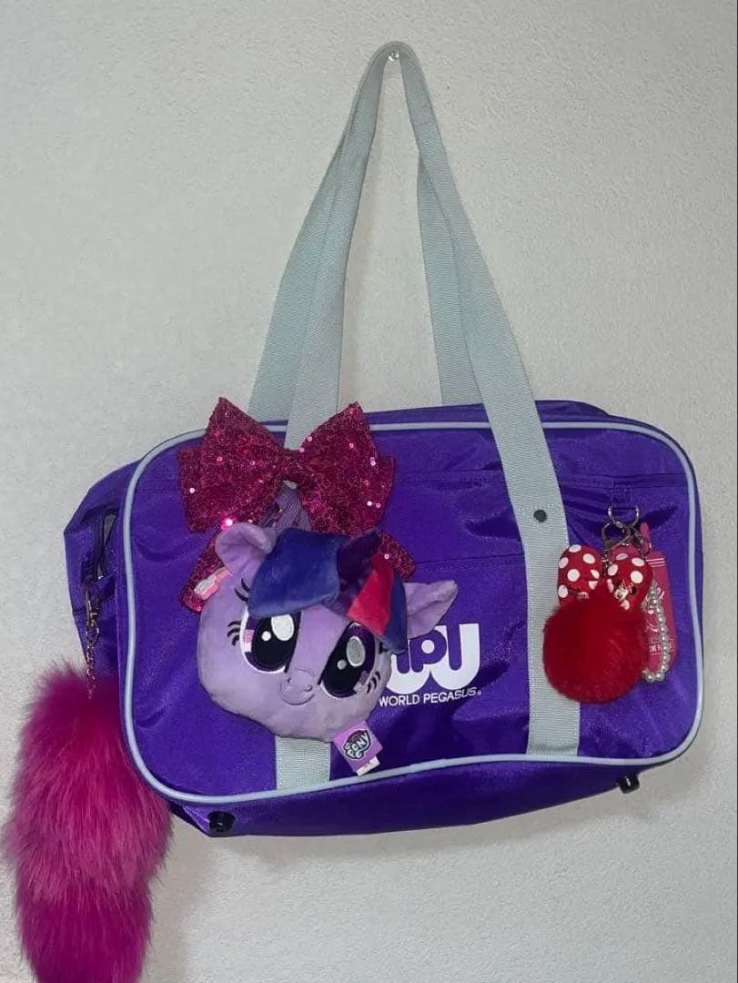 限定価格】キーホルダー付き ワールドペガサス スクバ ワッペ 新型 紫