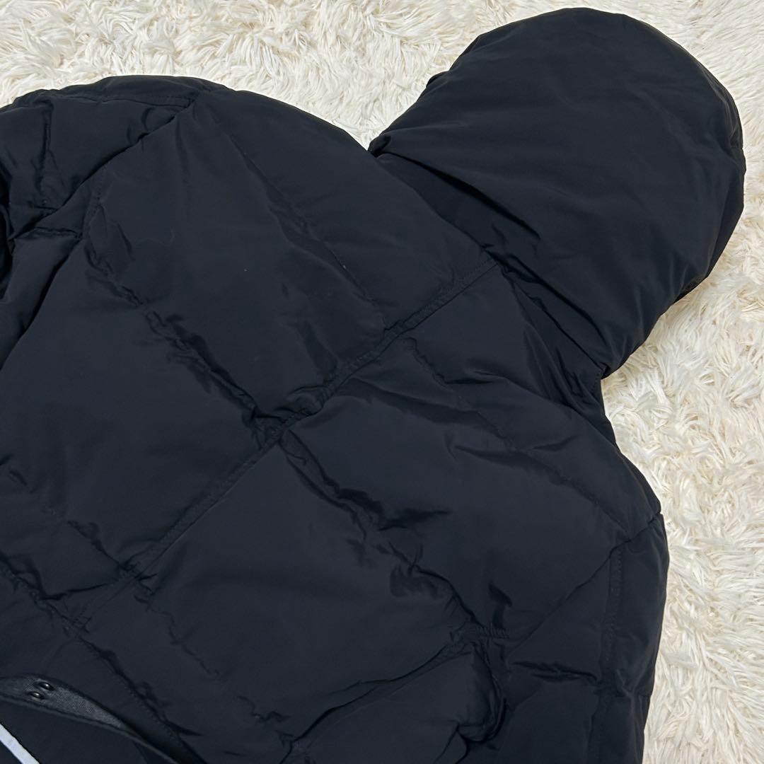 ピューテリー PEUTEREY ブルゾン ジャンパー 中綿 フード ブラック S