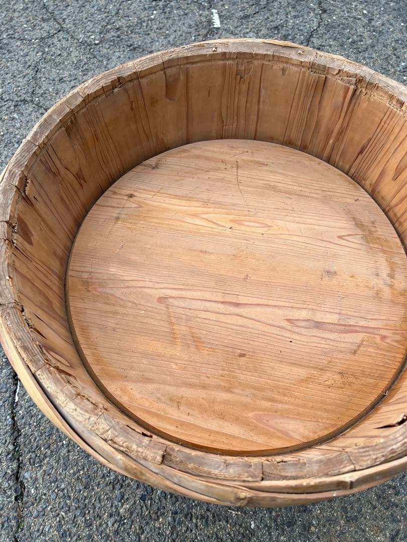 酒樽 木桶 樽 昭和レトロ 古道具 木製 古民具 希少 店舗ディスプレイ