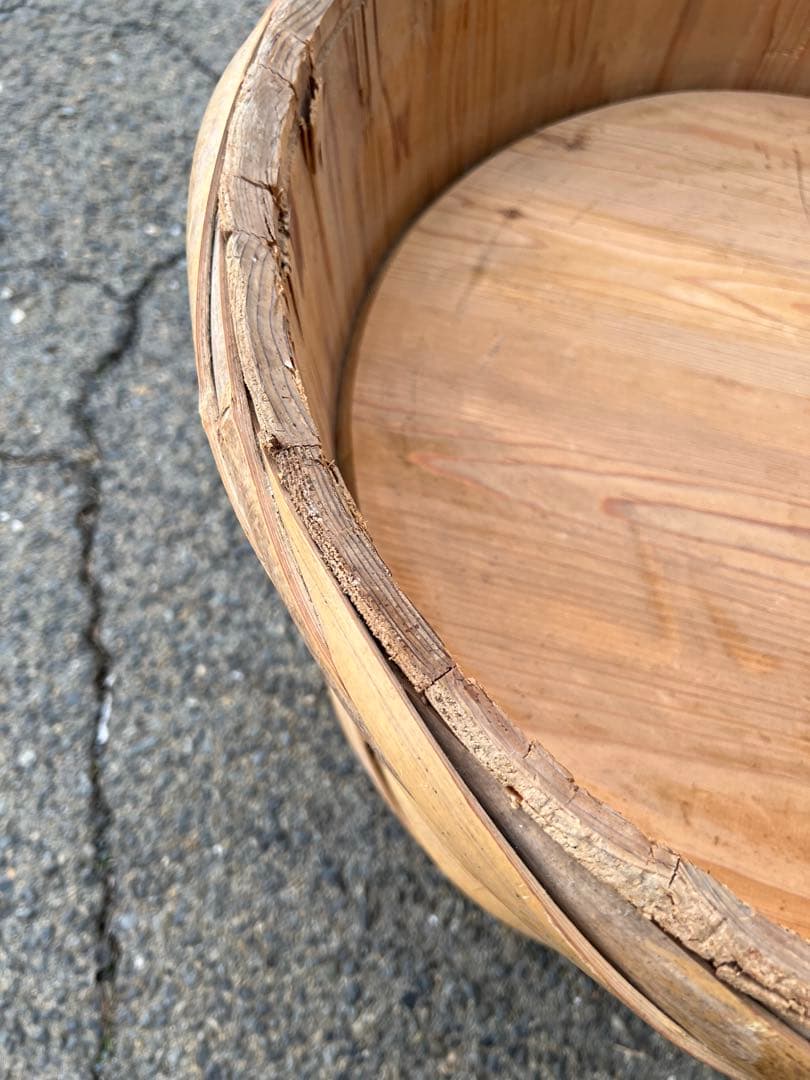 酒樽 木桶 樽 昭和レトロ 古道具 木製 古民具 希少 店舗ディスプレイ