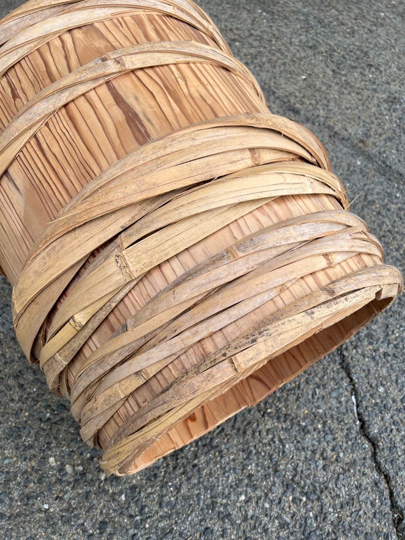 酒樽 木桶 樽 昭和レトロ 古道具 木製 古民具 希少 店舗ディスプレイ