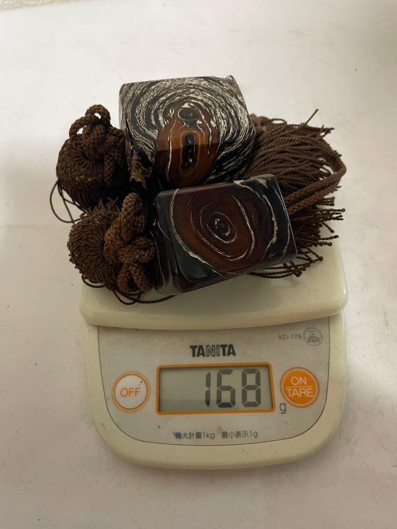 希少 深海松 青珊瑚 風鎮