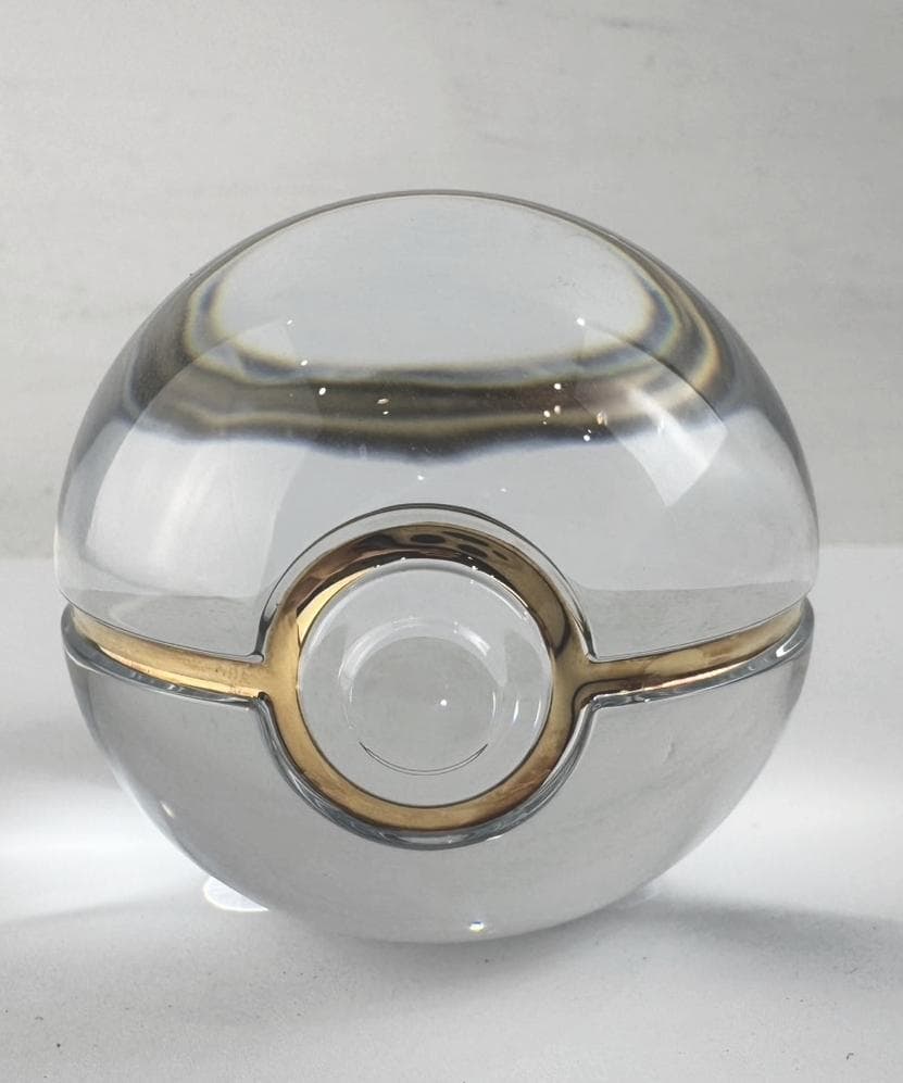 バカラ モンスターボール☆ポケモンコレクション クリスタルガラス