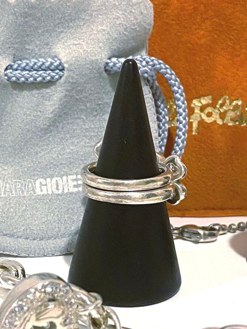 ナラジョイエ メッサジオ リング クローバー 限定 シルバー