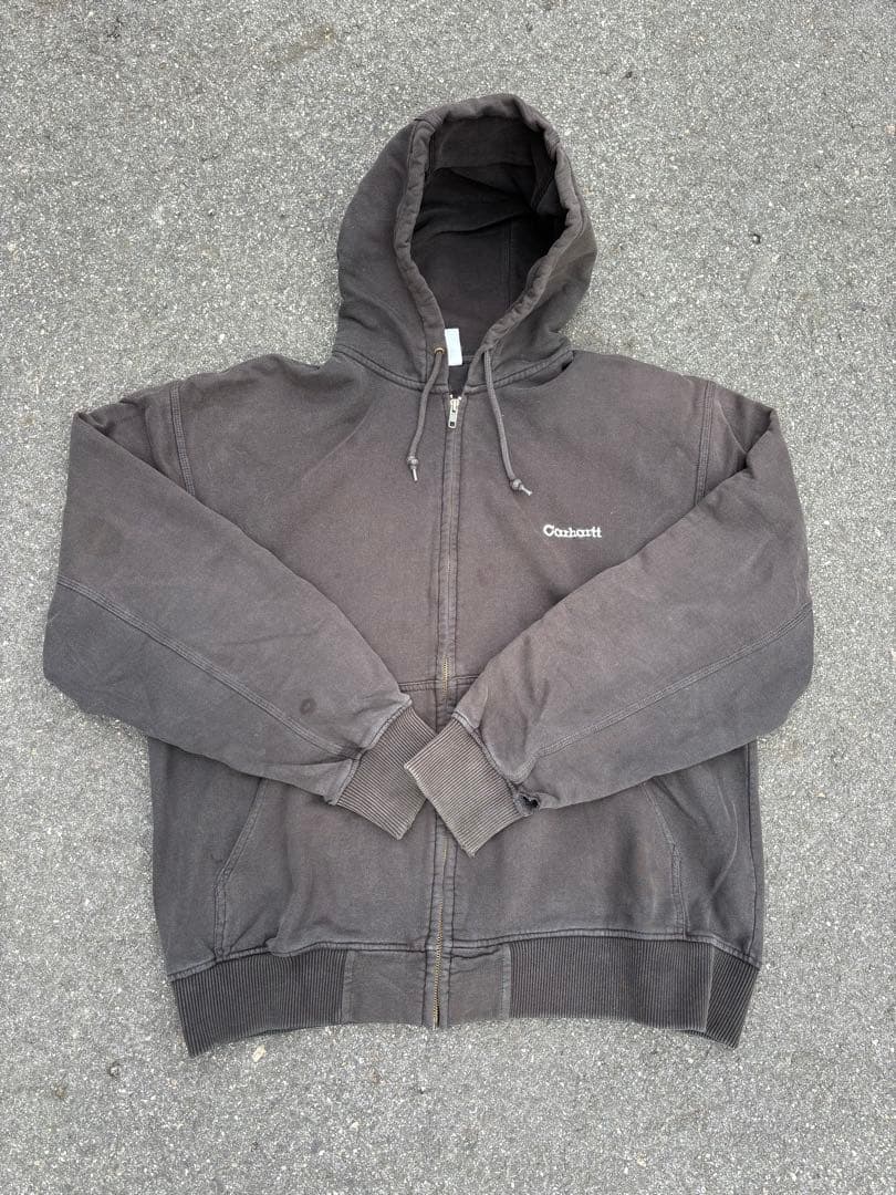 Carhartt ジップパーカー ブラック