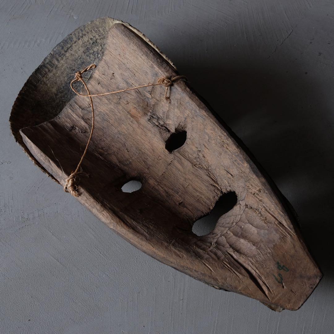 メキシコ 木彫りのマスク 木彫 彫刻 仮面 アート 芸美術 古道具