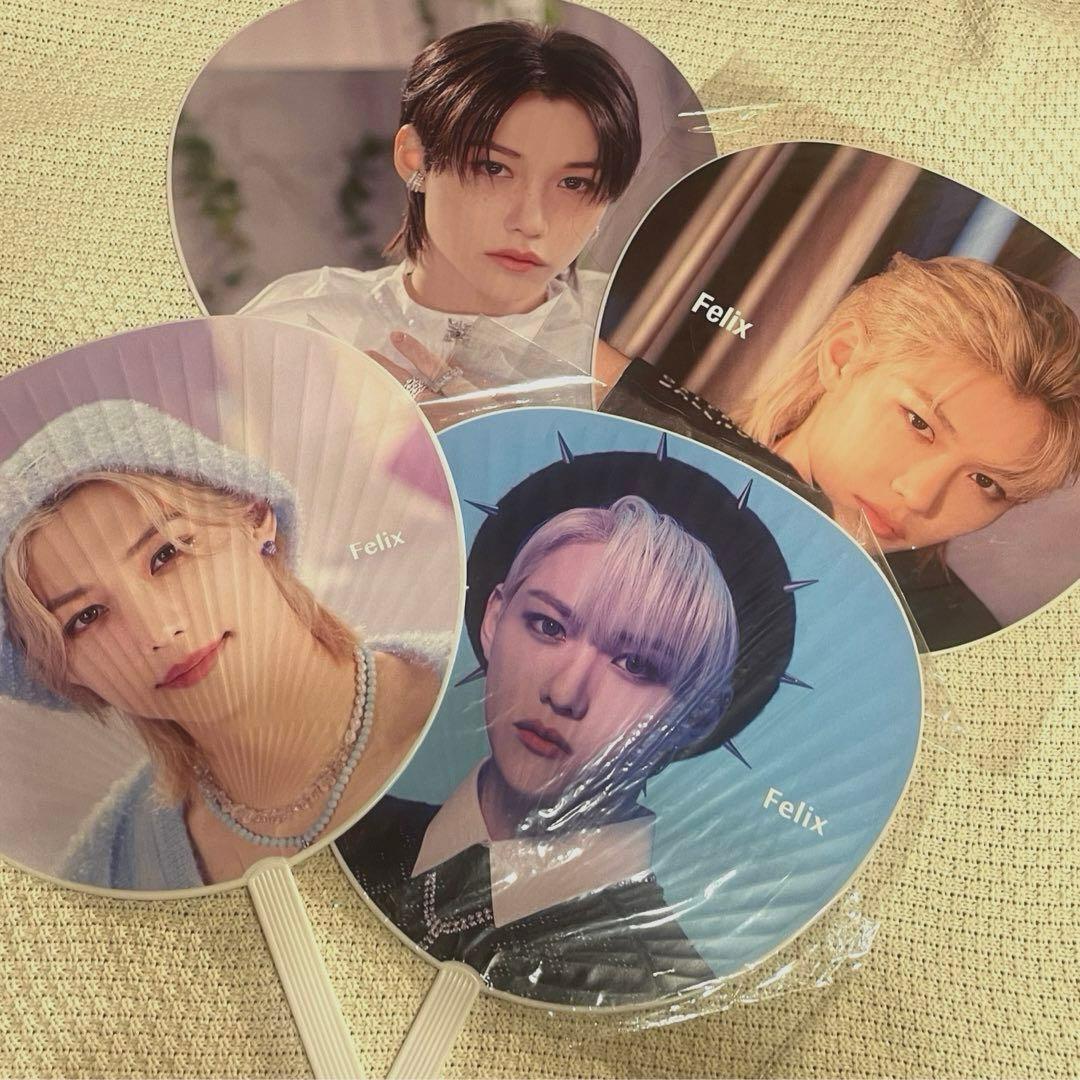 stray kids ハンジソン フィリックス うちわ セット