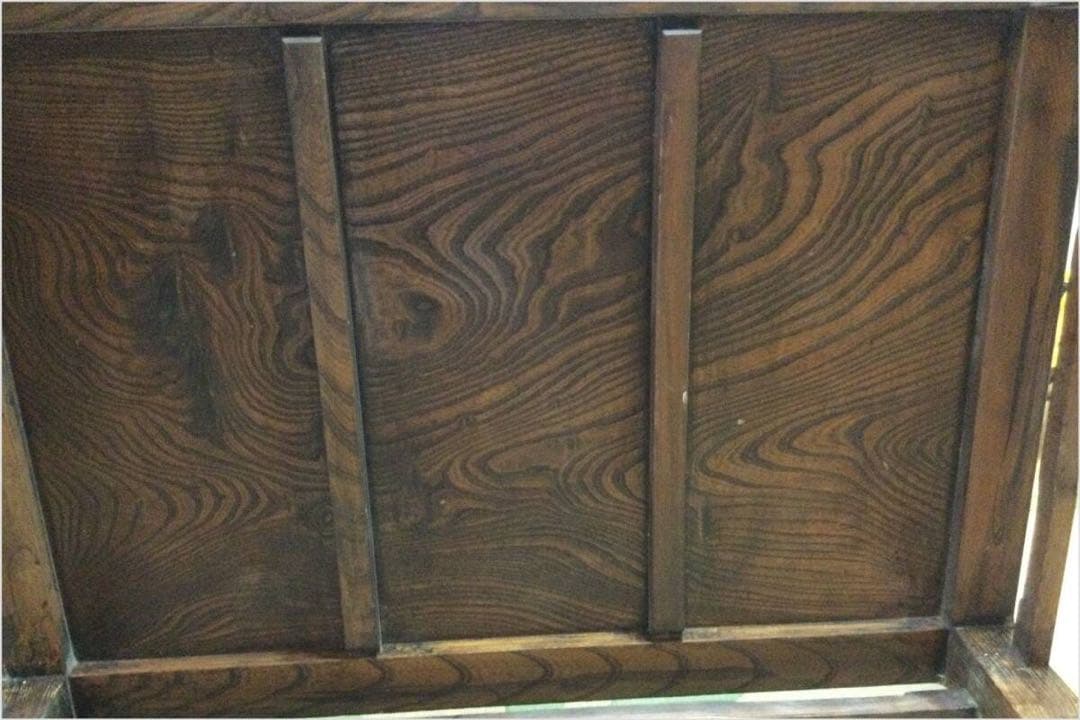 旧家 昭和レトロ 欅けやき 玉杢一枚天板・大座卓の逸品