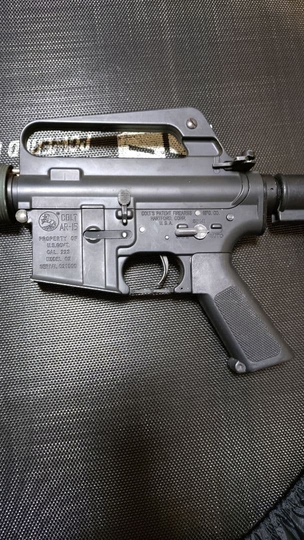 電動ガン XM177 G&Pメタルフレーム ハンドガード 可動未確認 一部難あり