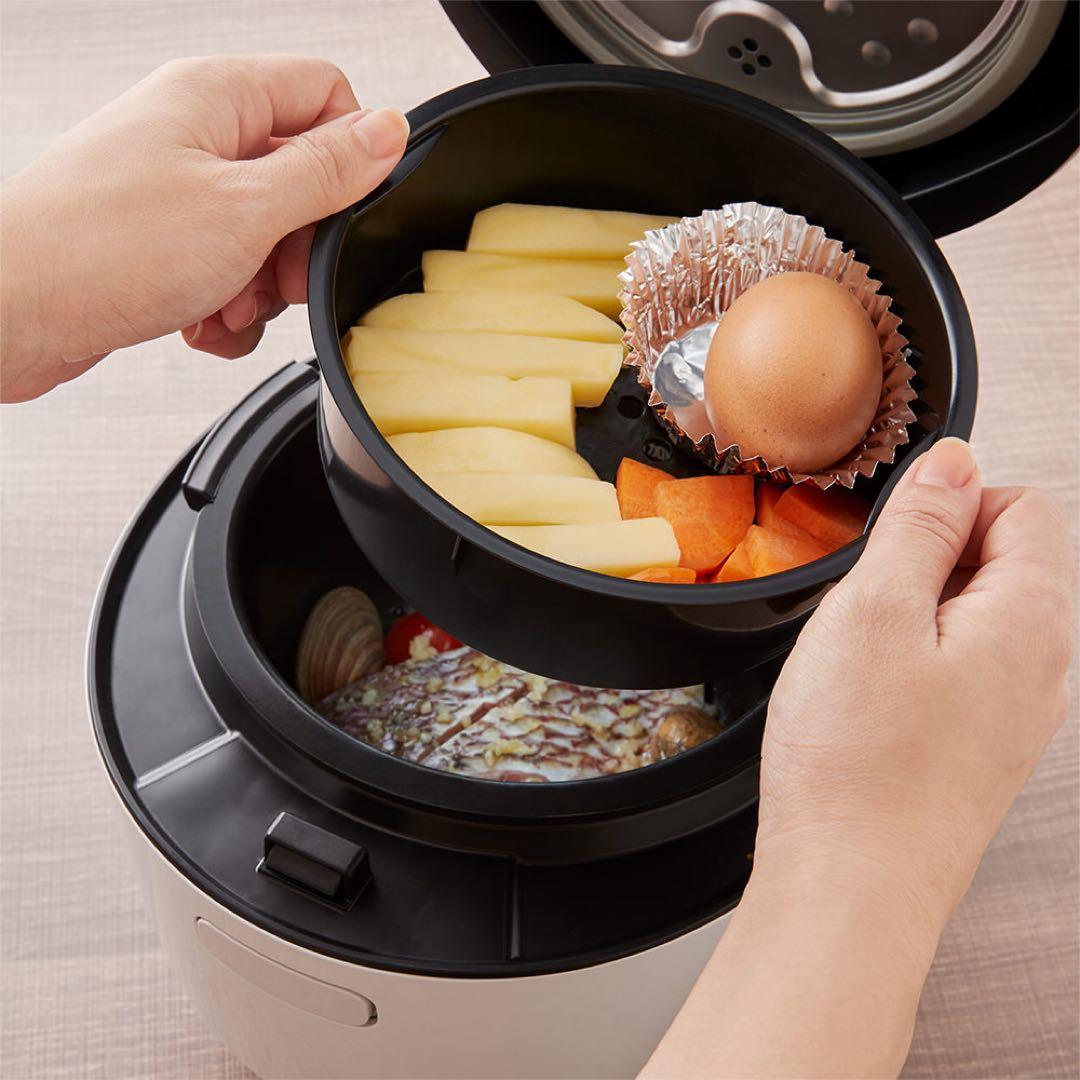 【hashさん専用】SHARP　ヘルシオ　ホットクックKN-HW10G-B