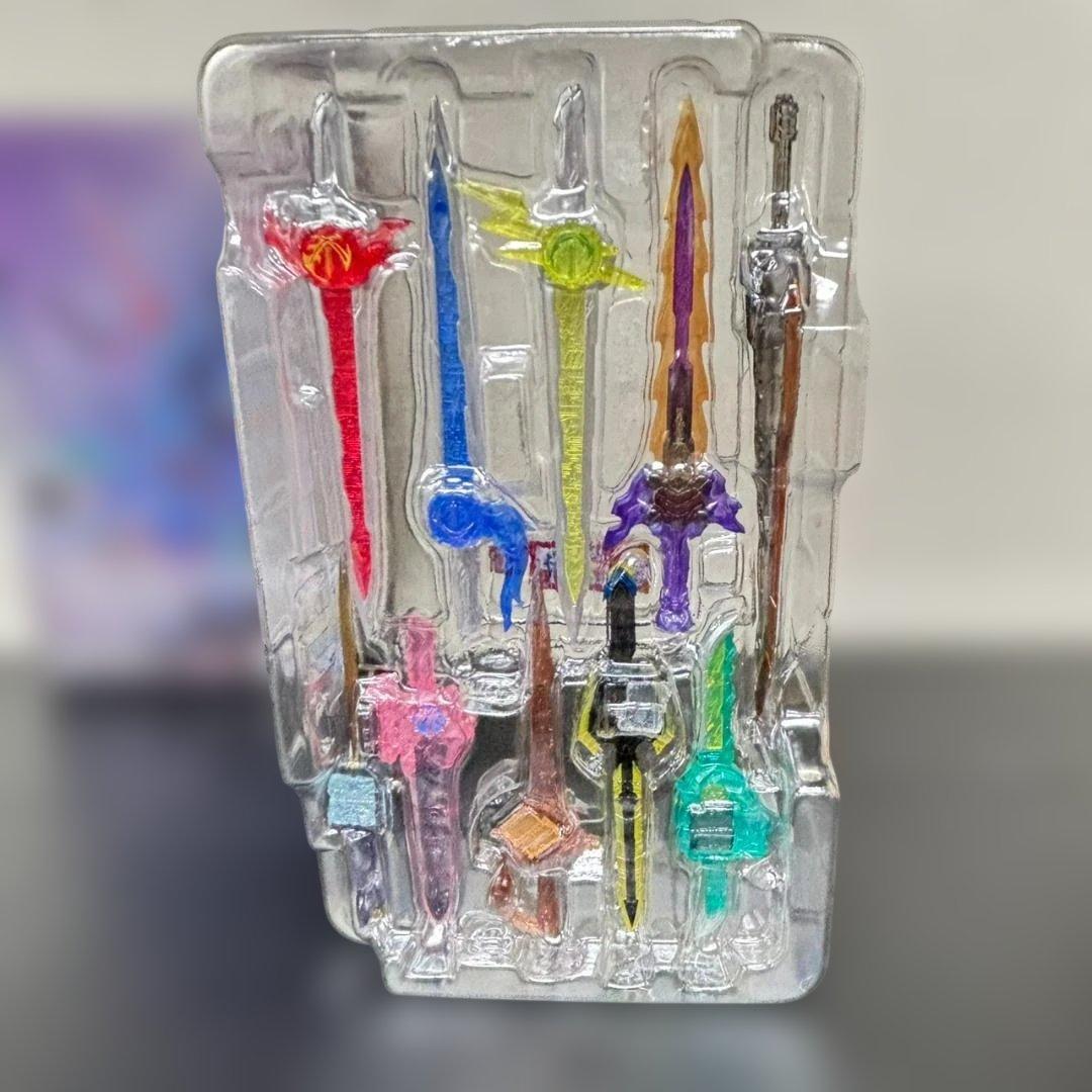 S.H.Figuarts　仮面ライダークロスセイバー 10聖剣セット　フィギュア