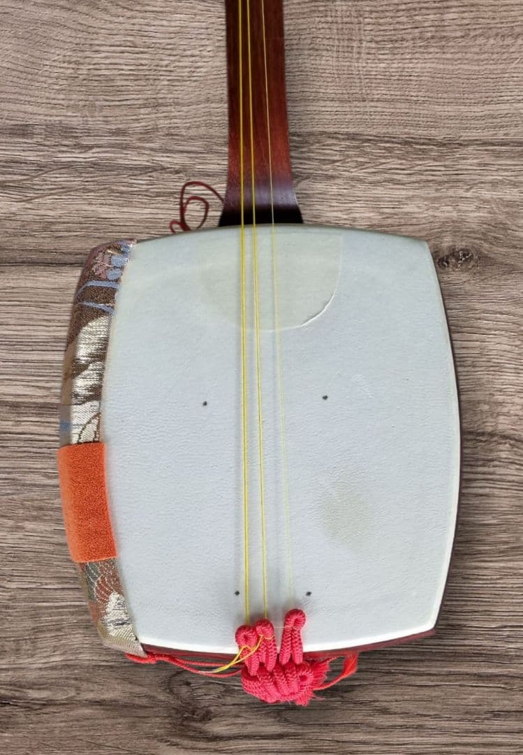 三味線本体 皮破れ無し