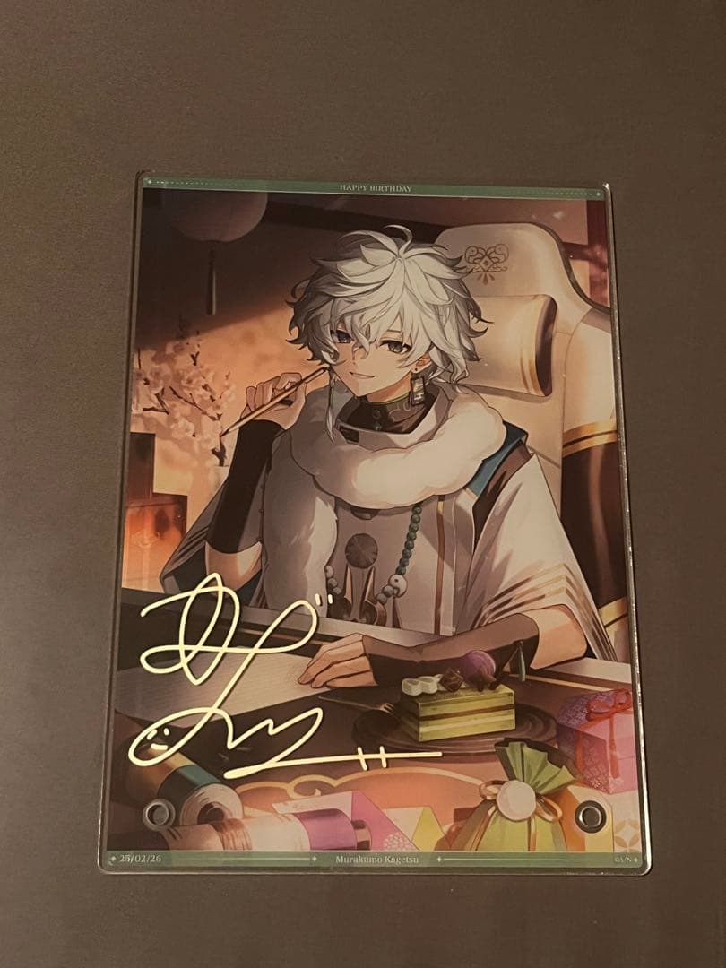 叢雲カゲツ 誕生日グッズ 全力お祝いセット 缶バッジ＆チェキ 2025