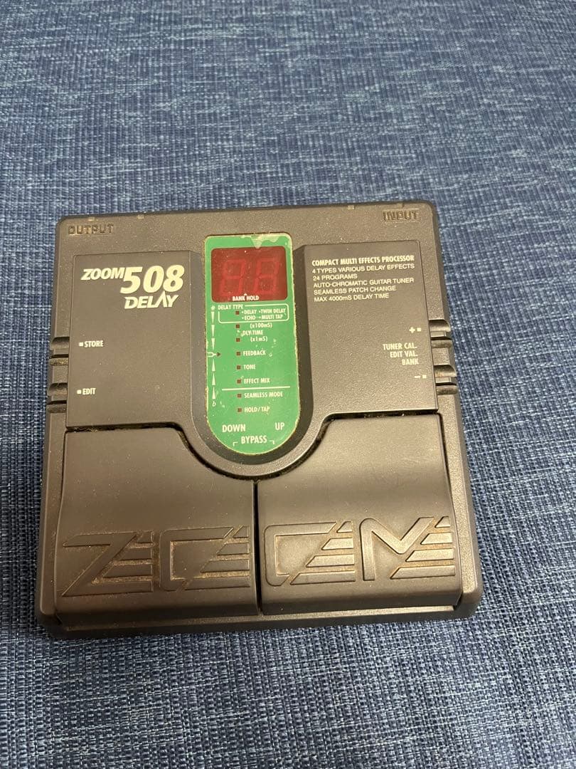ZOOM 508 DELAY ギターエフェクター ディレイ　検索用 布袋